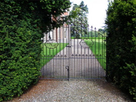 Gothic Style Gates - Condover Forge Shrewsbury