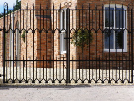 Gothic Style Gate - Condover Forge Shrewsbury