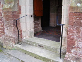 Wrought Iron Handrails - Condover Forge Shrewsbury