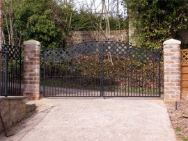 Wrought Iron Gates - Condover Forge Shrewsbury